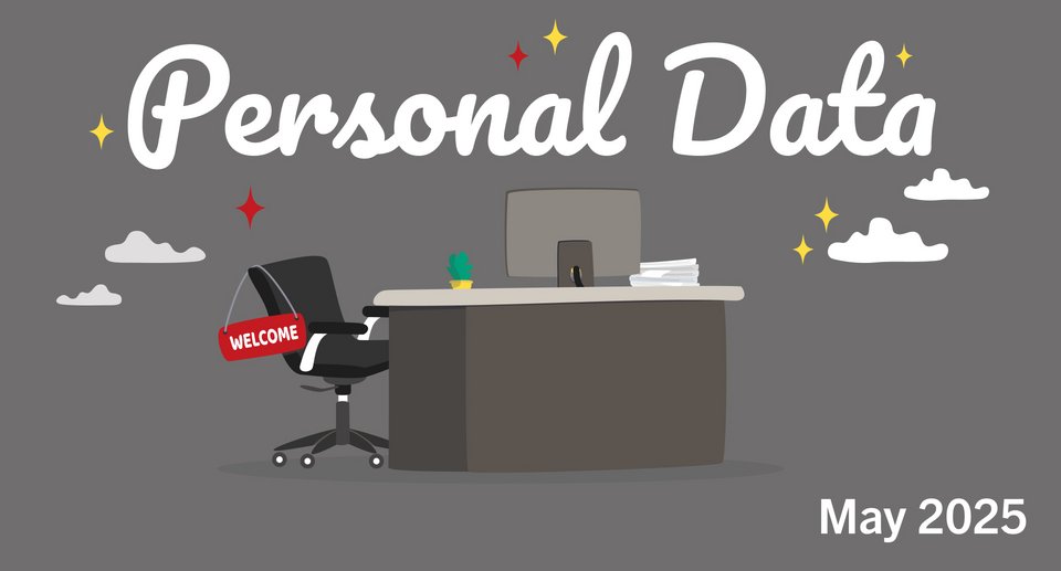Personal Data, May 2025